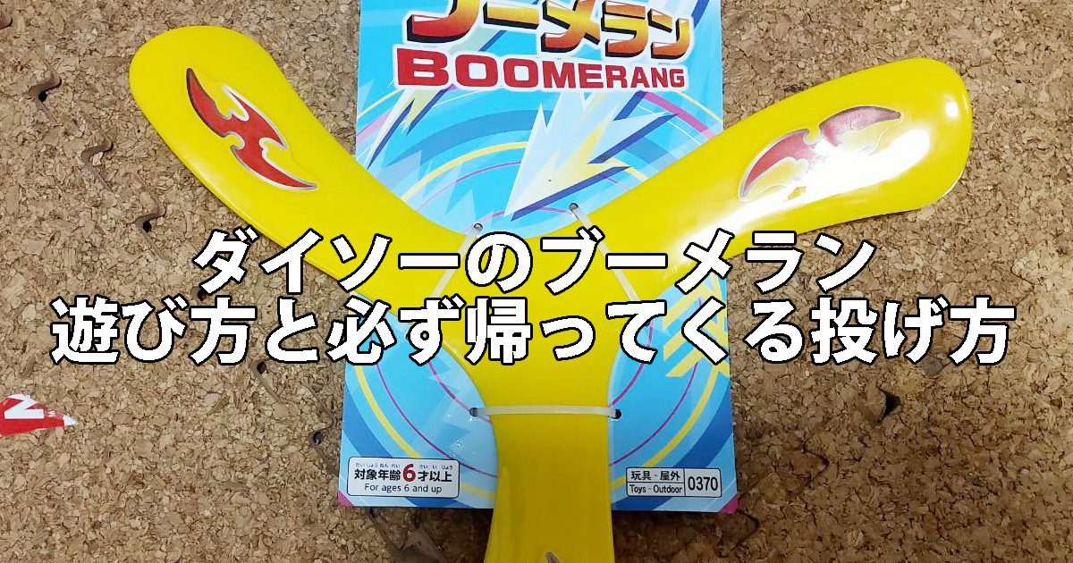 daiso boomerang